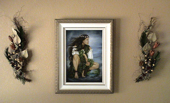Calla Wall Swag